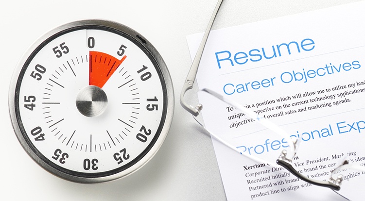 Image result for 6 Second Test of resume