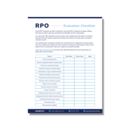 RPO Checklist